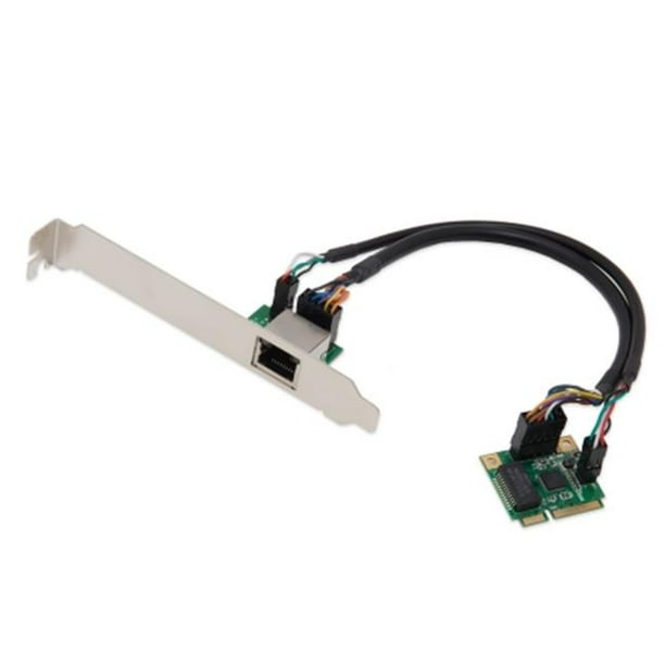 Single Port Gigabit Mini PCI-e Network Card 10/100/1000Mbps Data Rate 2.5Gb/s Single Port Gigabit Mini PCI-e Network Card 10/100/1000Mbps Data Rate 2.5Gb/s